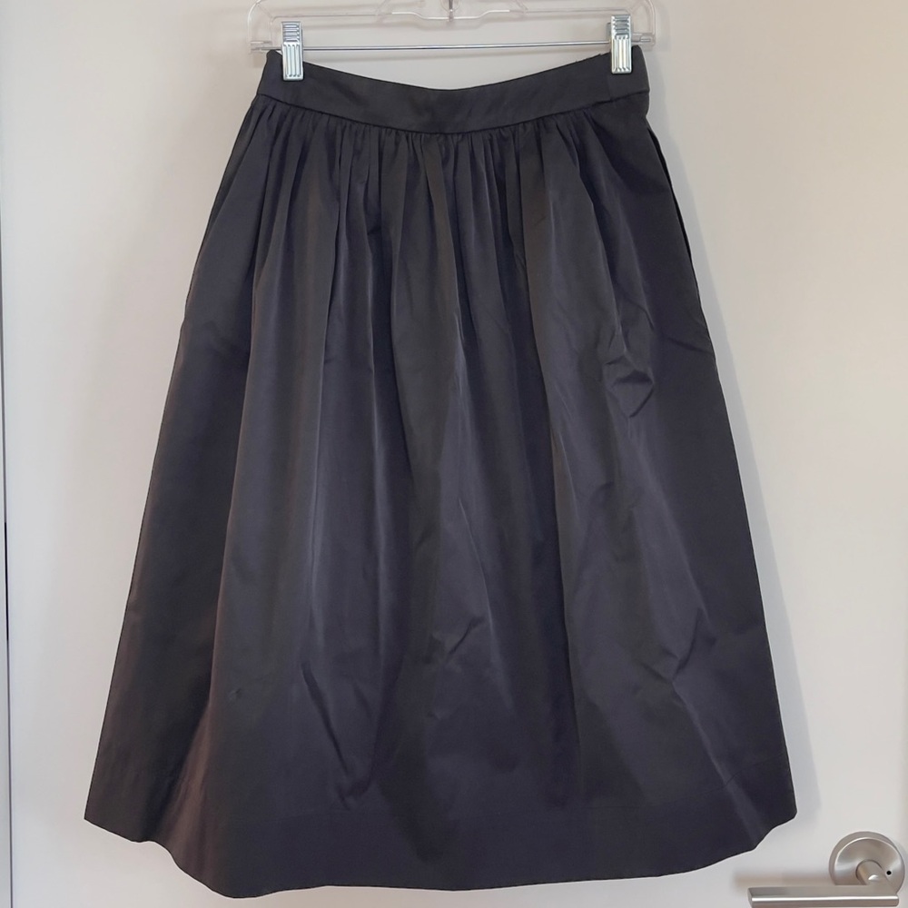 Ladies black cotton skirt.